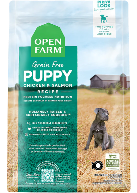 Load image into Gallery viewer, Open Farm Puppy Grain-Free Dry Dog Food 4 LB Image
