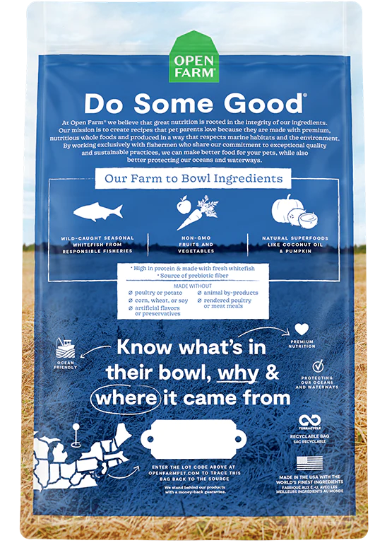 Open Farm Catch-of-the-Season Whitefish Grain-Free Dry Dog Food  Image