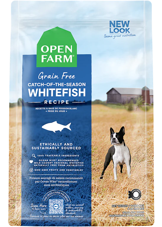 Open Farm Catch-of-the-Season Whitefish Grain-Free Dry Dog Food 4 LB Image