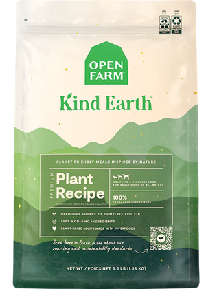 Open Farm Kind Earth Premium Plant Kibble Recipe 3.5 LB Image