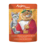 Rawz Aujou Cat Food Pouches Chicken Breast & Pumpkin Image