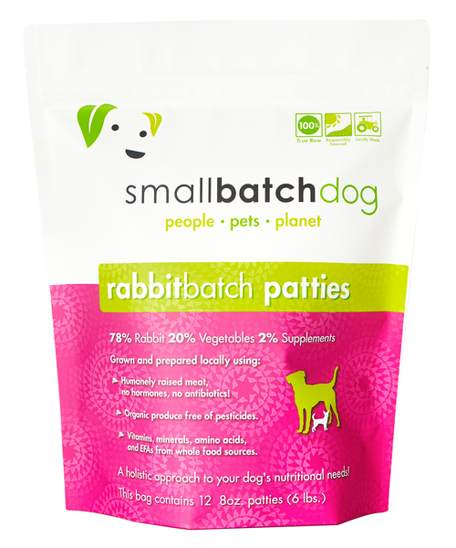 Small Batch Raw Dog Food Rabbit Image