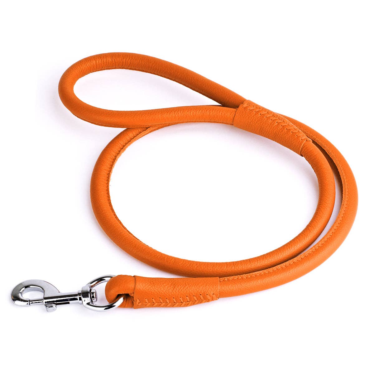 Dogline - Soft Leather Round Lead Image