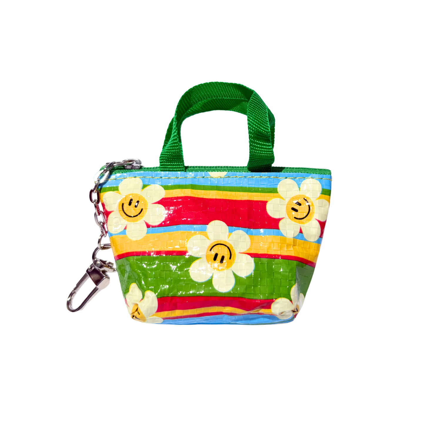 Puppy Barkin - Woven Dog Waste Bag Dispenser Daisy Image