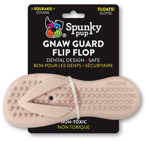 Spunky Pup - Gnaw Guard Foam Squeakers Flip Flop Image