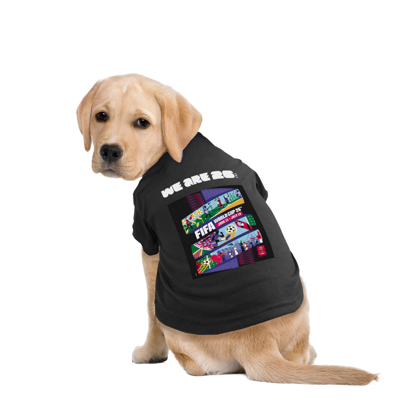 Little Earth Productions - 2026 FIFA World Cup Host City Pet T-Shirt Image