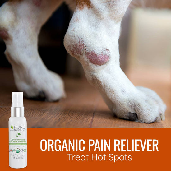 Pure and Natural Pet - USDA Certified Organic Itch Relief & Hot Spot Oil for Dogs  Image