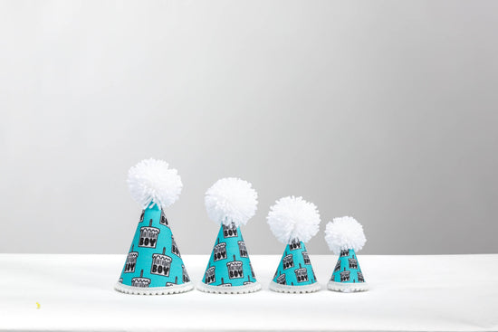 Pup Party Hats - NEW Birthday Boy Black Ink Party Hat