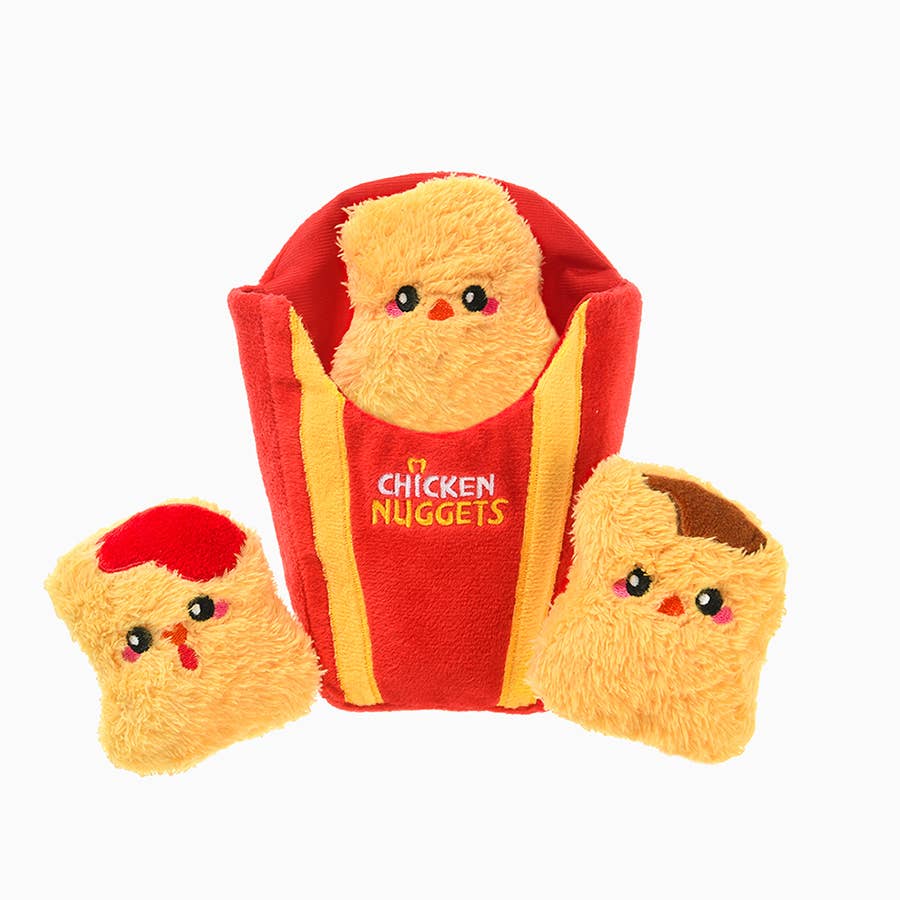 Hugsmart Products Inc - HugSmart Pet - Food Party | Chicken Nuggets -Interactive Toy Image