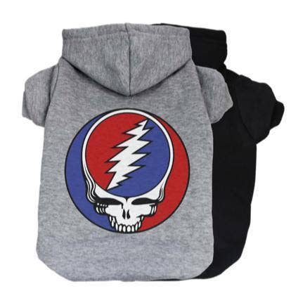 The Honest Dog Company - Grateful Dead Dog Hoodie Small Image
