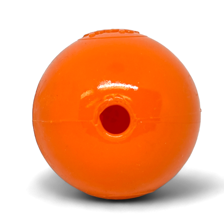 SodaPup Dog Toys - Squeak Ball Ultra Durable PUP-X Squeaking, Chewing, Floating & Retrieving Ball Image