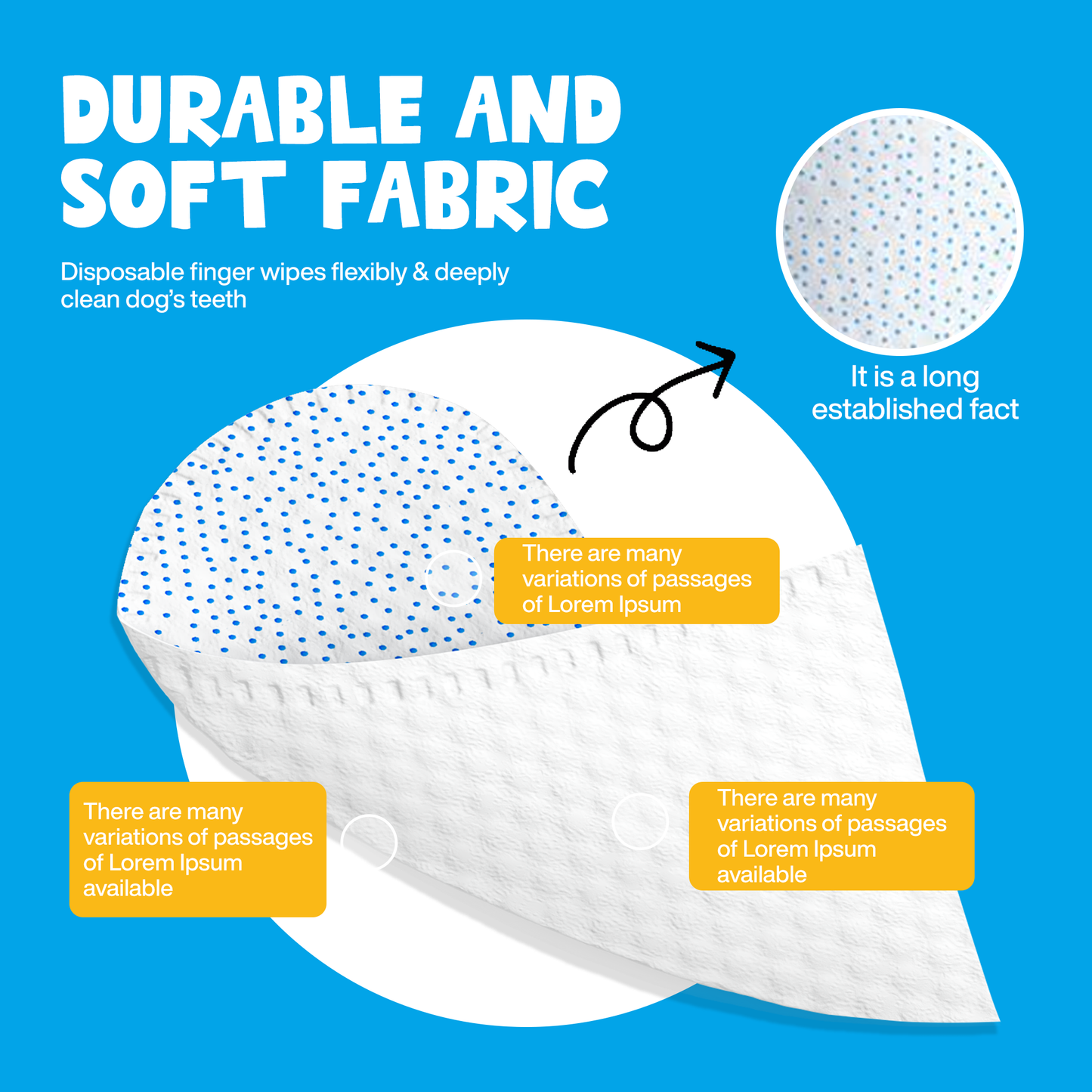 Roofus - Roofus Dental Wipes | Mint | 60ct Image