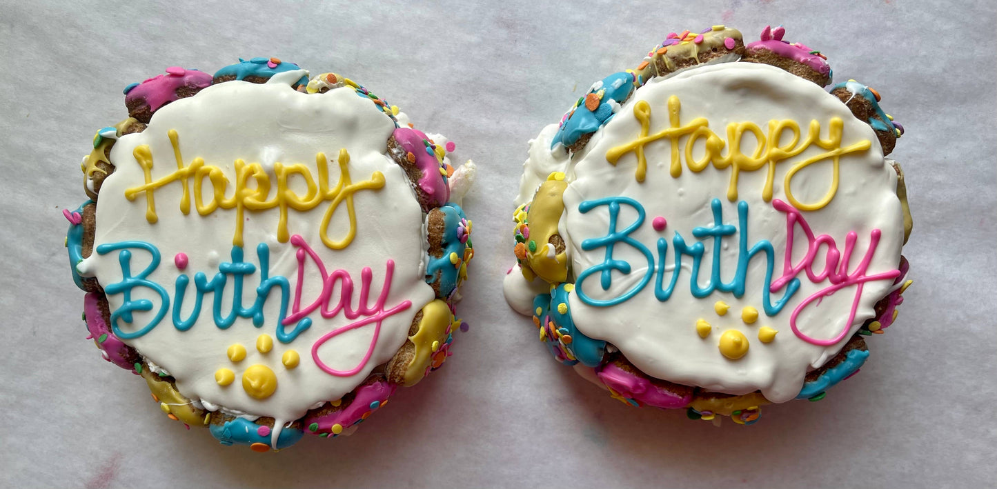 YumYum4DOGS - Confetti Mini Bones birthday doggie cake treats Image
