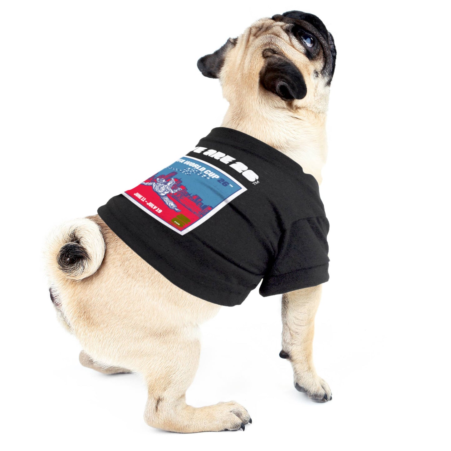 Little Earth Productions - 2026 FIFA World Cup Host City Pet T-Shirt Image