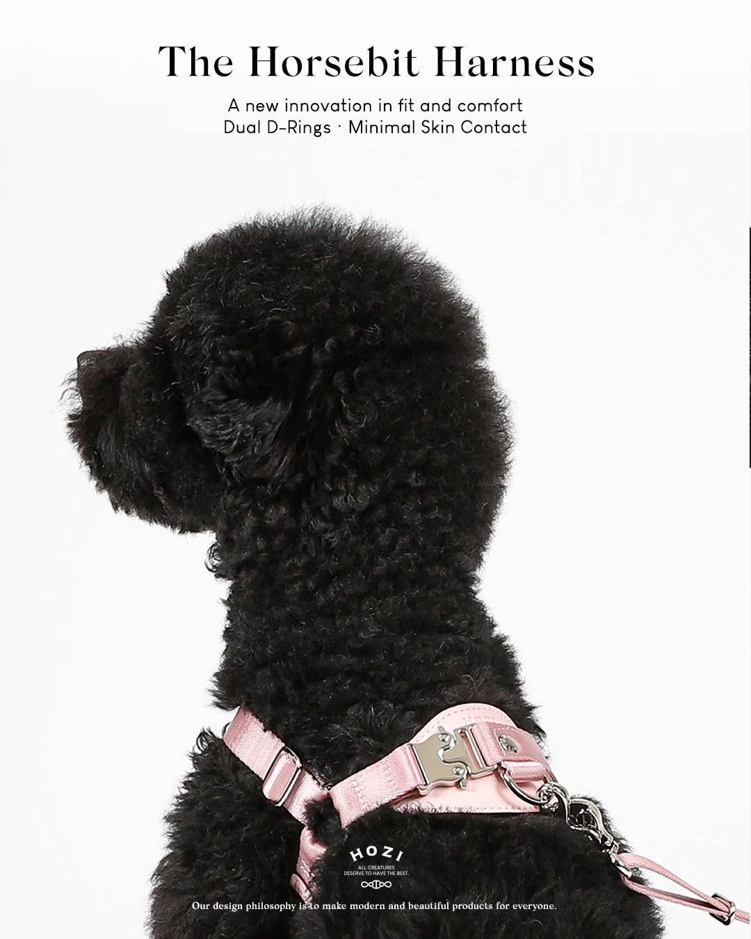 Hozi - Horsebit Harness : Pink Image