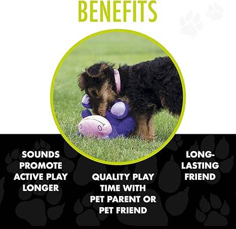 Caitec Inc - Small Chuckles 2.0 Cow Dog Toy Image