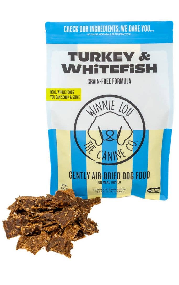 Winnie Lou - Gently Air-Dried Dog Food - Turkey + Whitefish Image