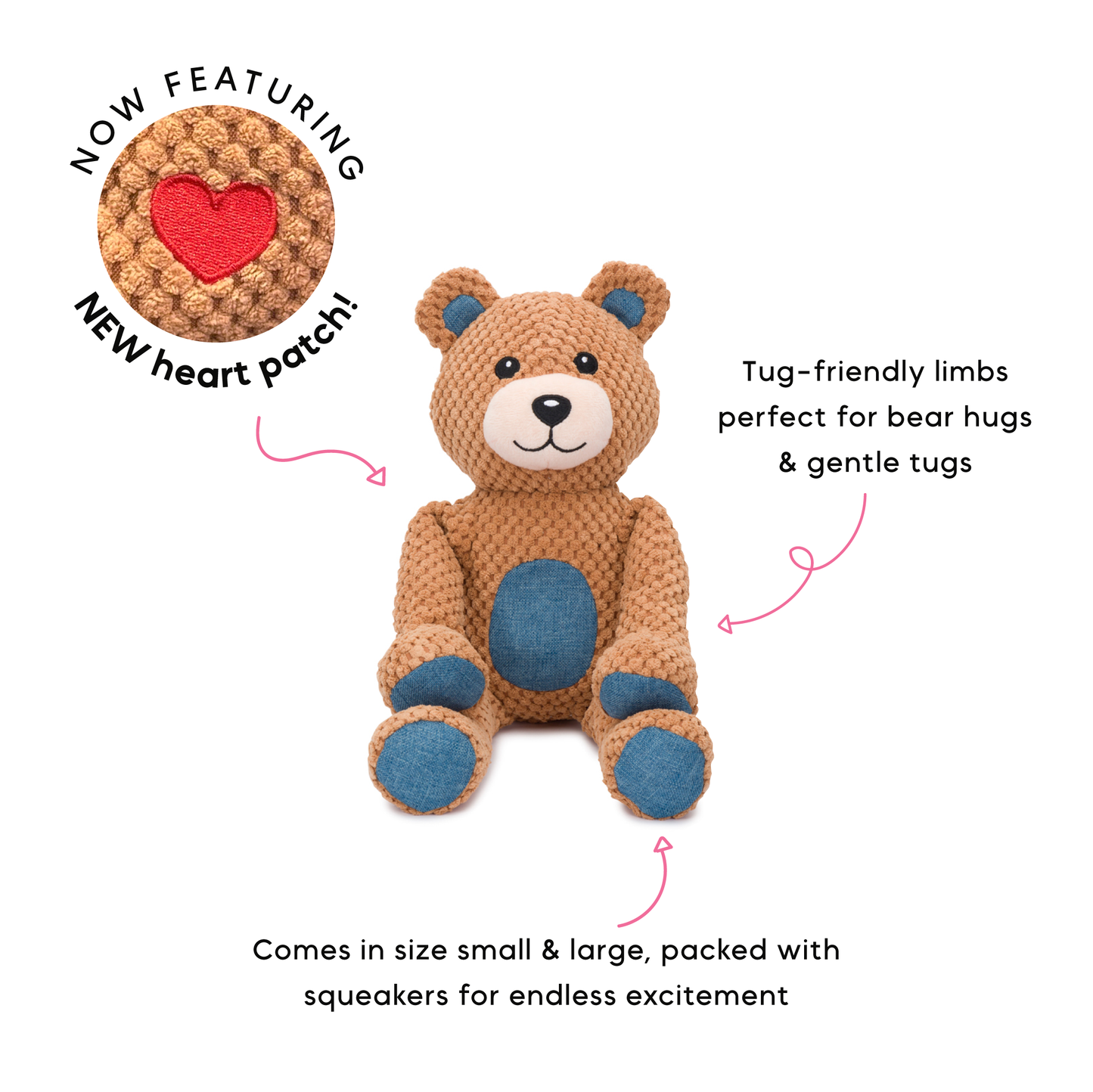 fabdog - Floppy Teddy Bear Image