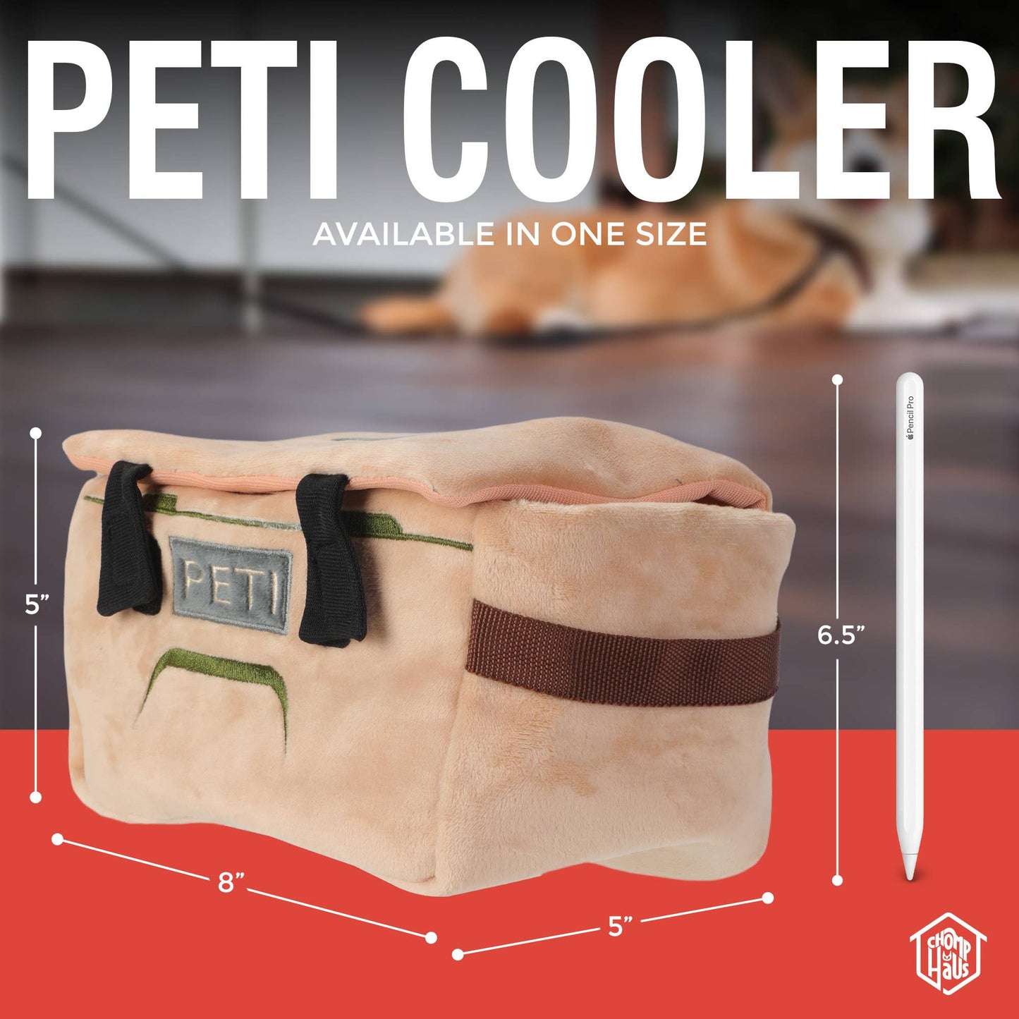 Chomp Haus - Peti Cooler – Plush Designer Dog Toy Cooler Image