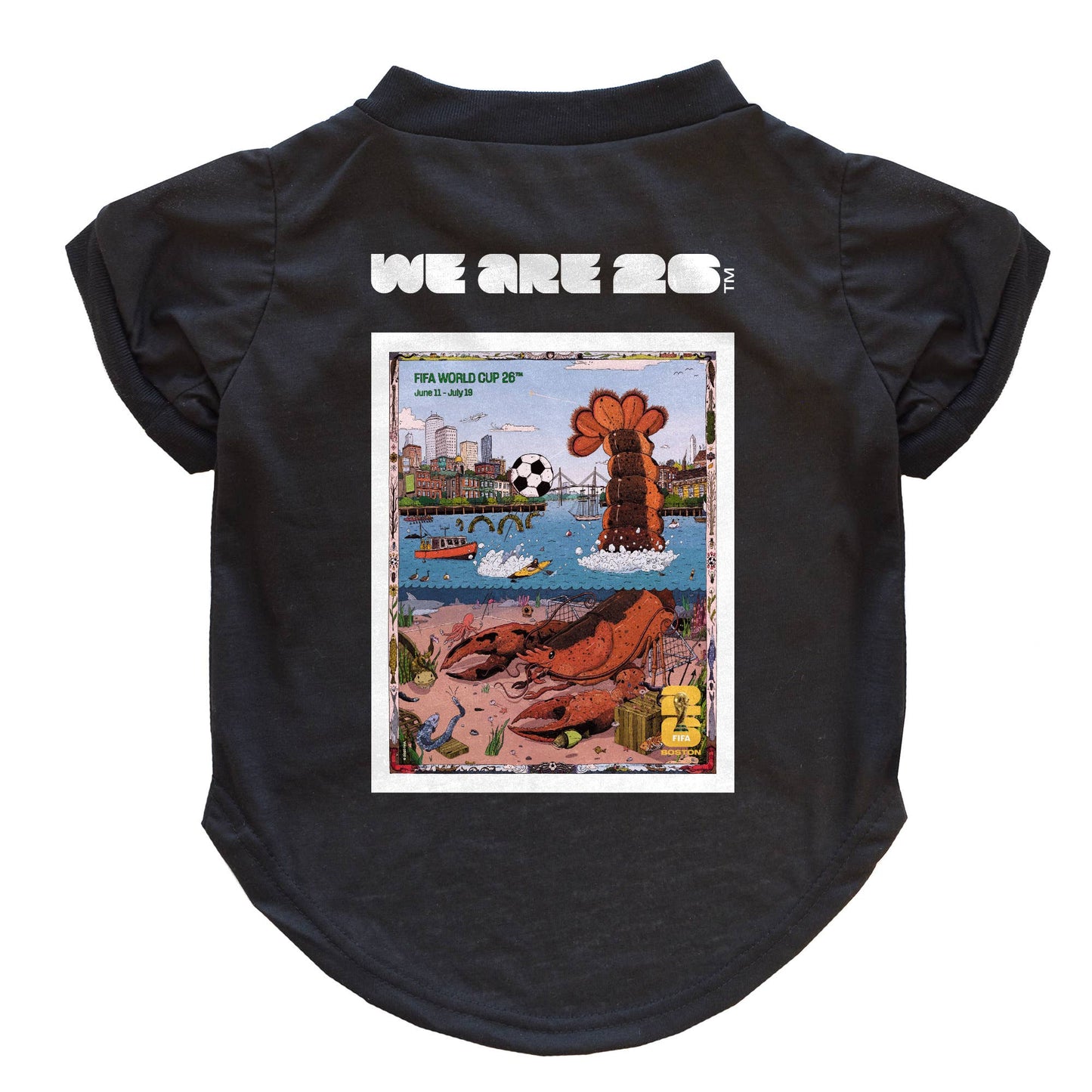 Little Earth Productions - 2026 FIFA World Cup Host City Pet T-Shirt Image