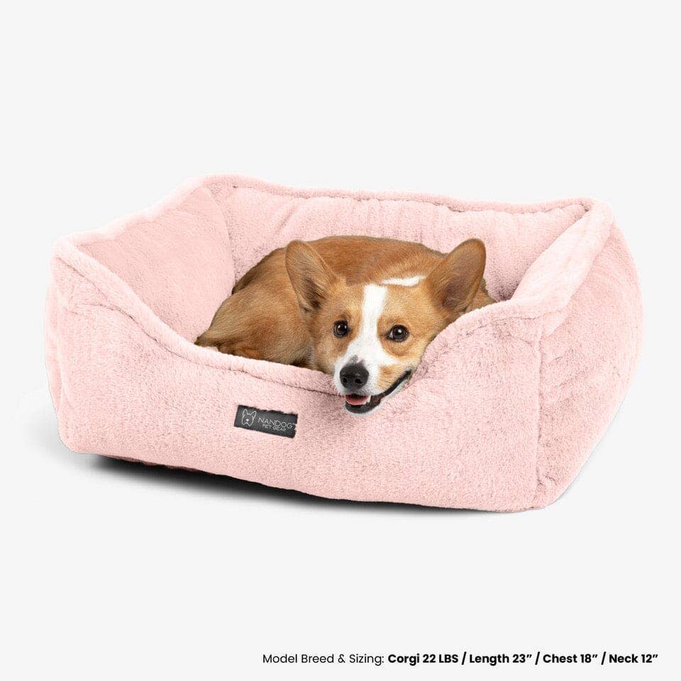 Nandog Pet Gear - The Super Cloud Bed in Blush Pink Image