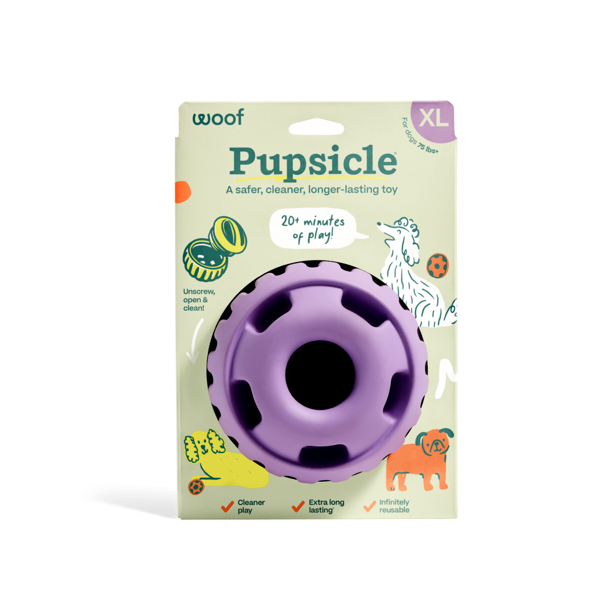 Woof - The Pupsicle - Lavender Image