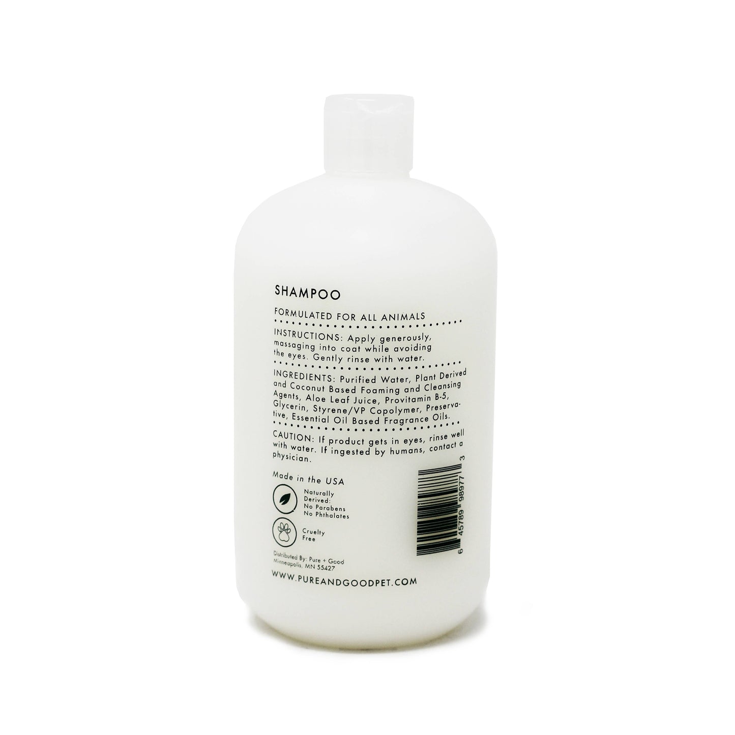 Pure + Good - Dog & Cat Shampoo: Cedarwood + Sage Image
