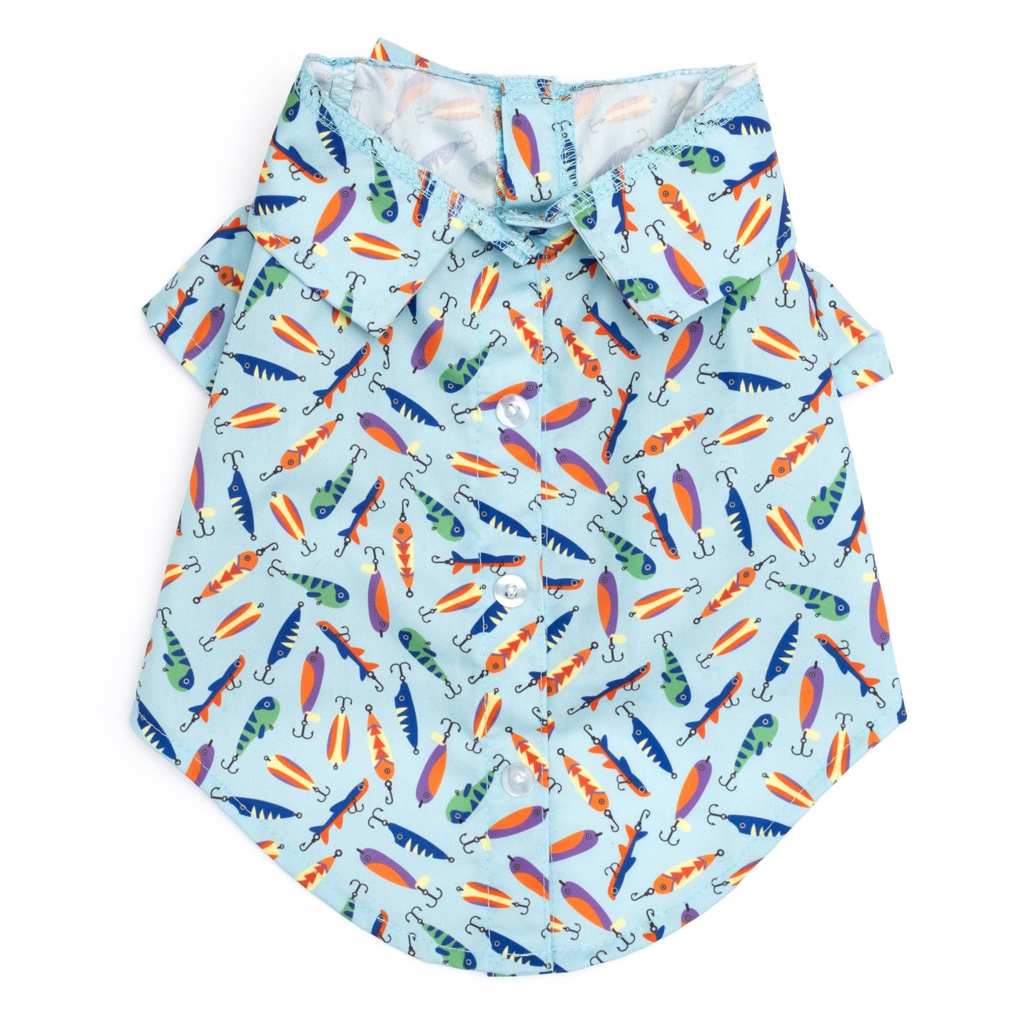 The Worthy Dog - Gone Fishin' Shirt Small Image