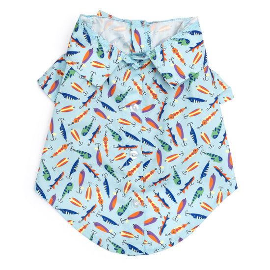 The Worthy Dog - Gone Fishin' Shirt Small Image