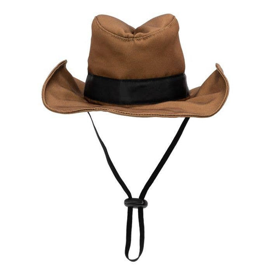 The Worthy Dog - Cowboy Party Hat Brown Image