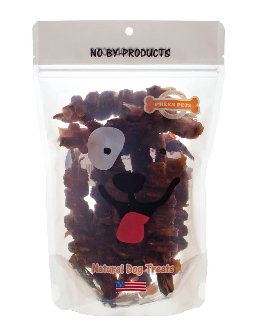 Preen Pets - Wild Alaskan Salmon & Sirloin Beef Twists – Fish Dog Treats Image