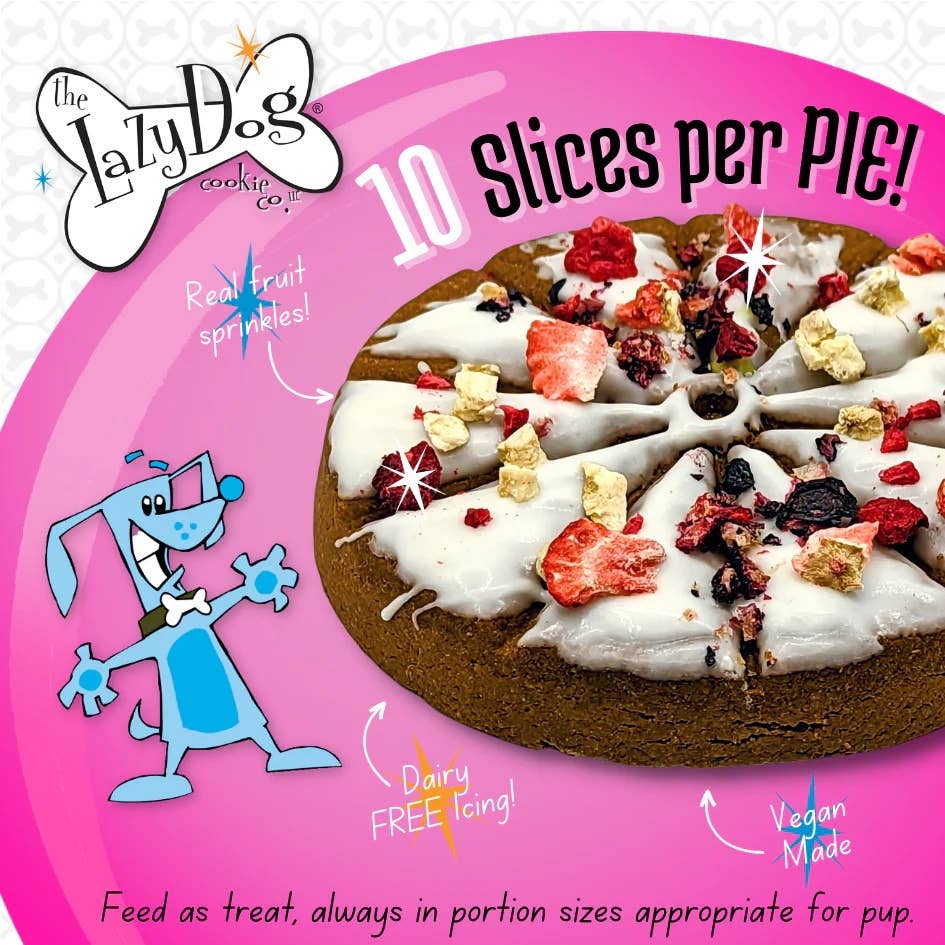 Pet Palette Distribution - Lazy Dog Happy Birthday Pup-PIE for a Darling Girl-Case of 8