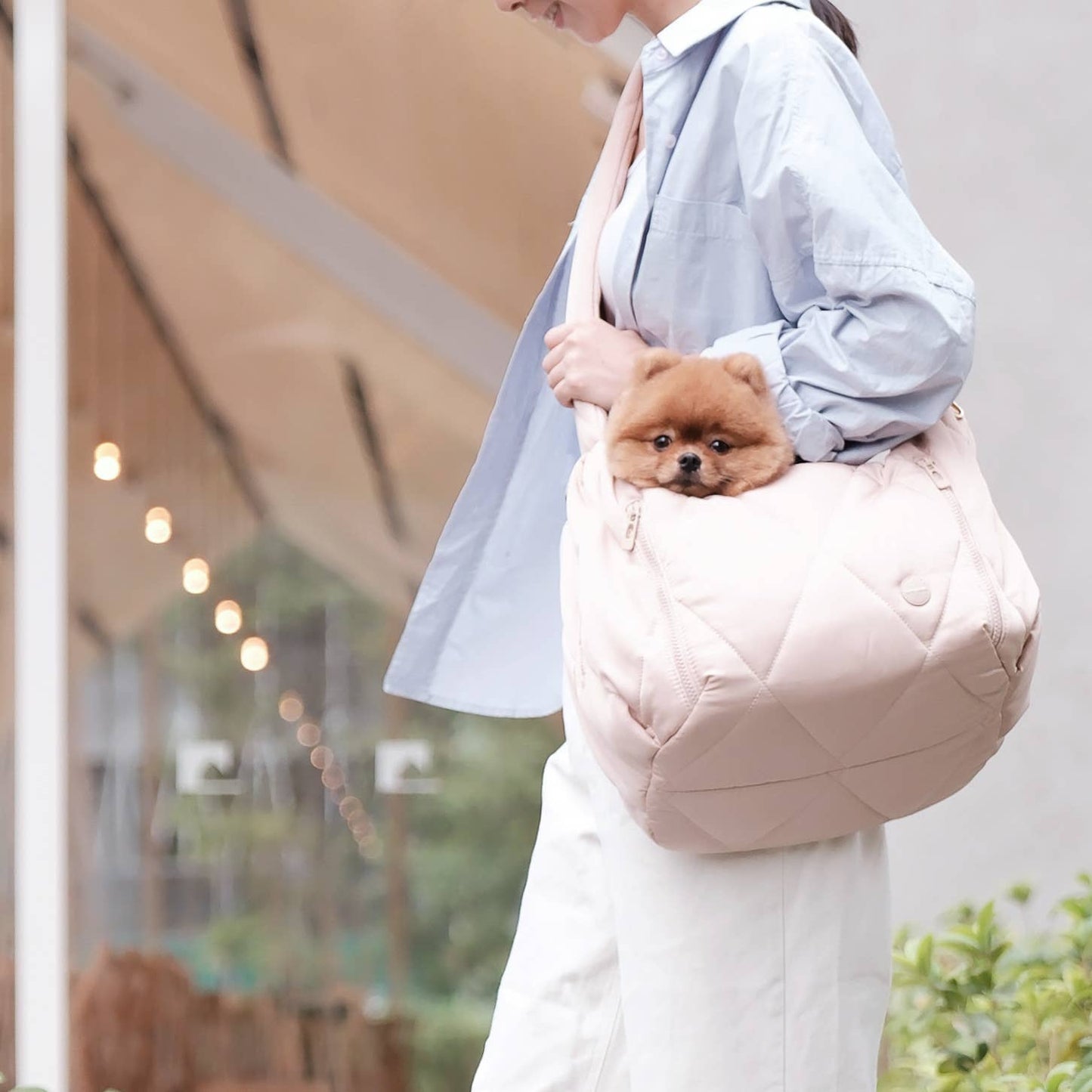 Pups & Bubs - Cloud Crossbody Pet Carrier | Dog & Cat Carrier | 2 Colors Image