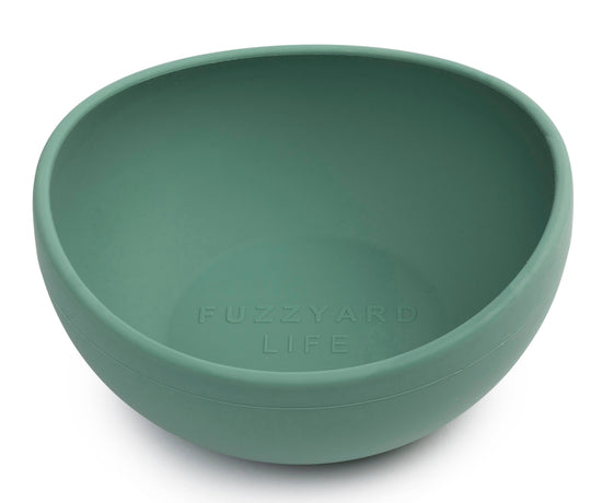 FuzzYard Life Silicone Bowl - Myrtle Green M Image