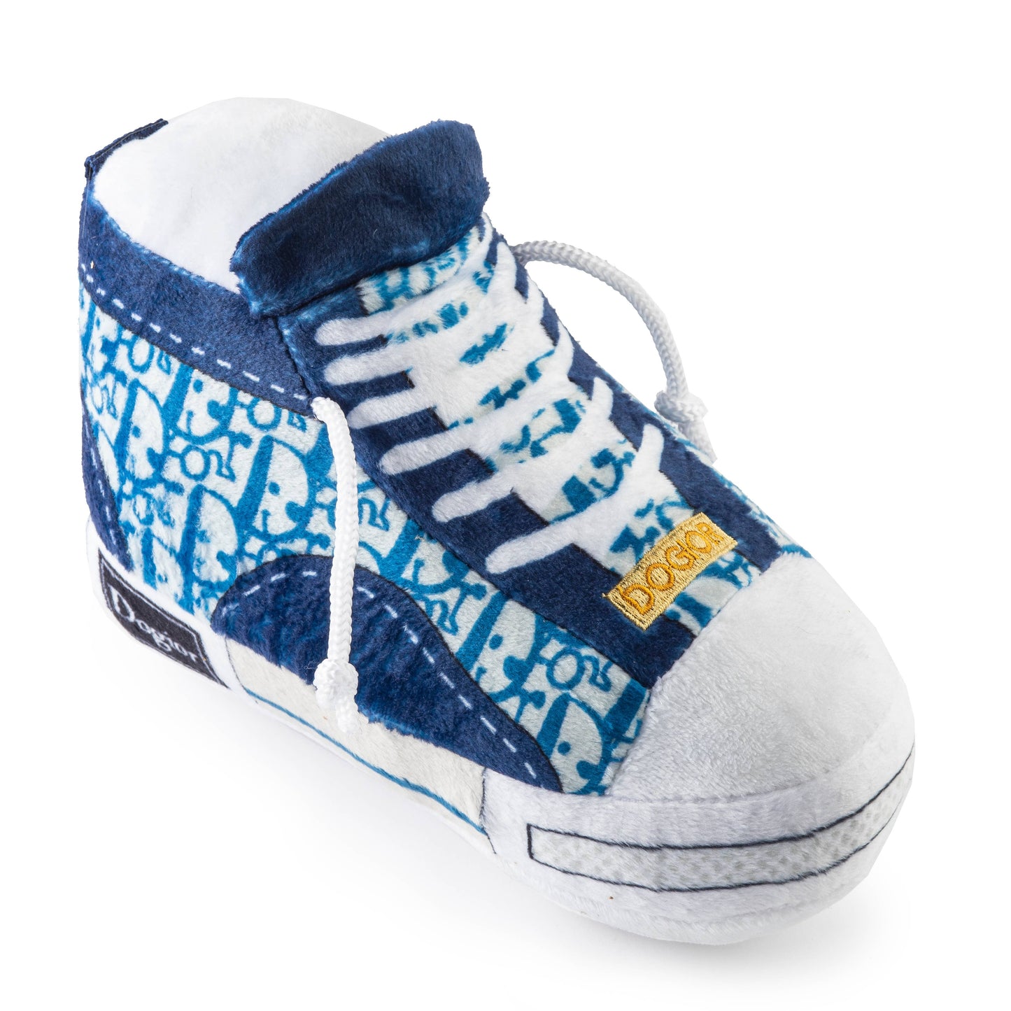 Load image into Gallery viewer, Haute Diggity Dog - Dogior High-Top Tennis Shoe dog Toy  Image
