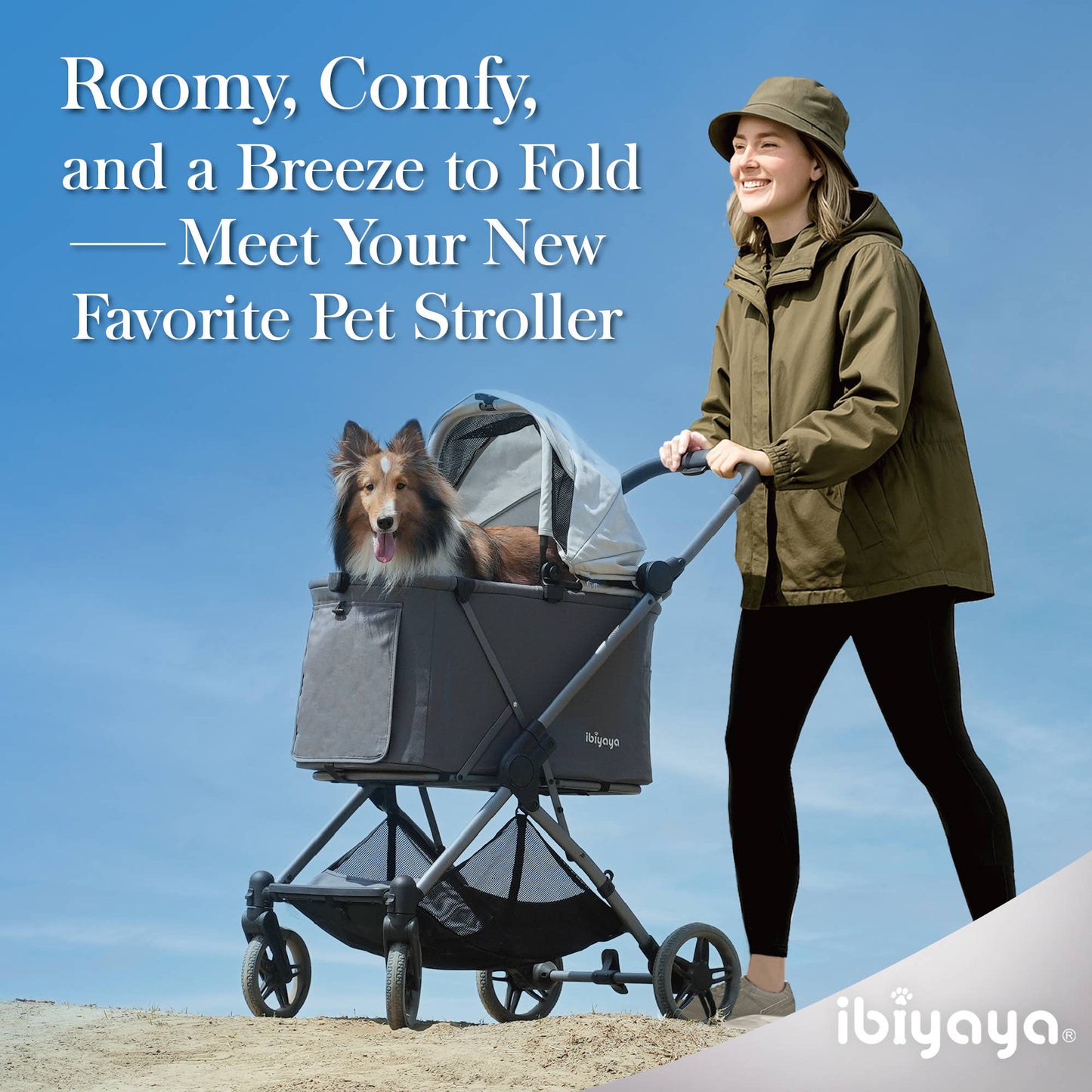 ibiyaya - Ibiyaya Maxi Deep Carriage Pet Stroller Image