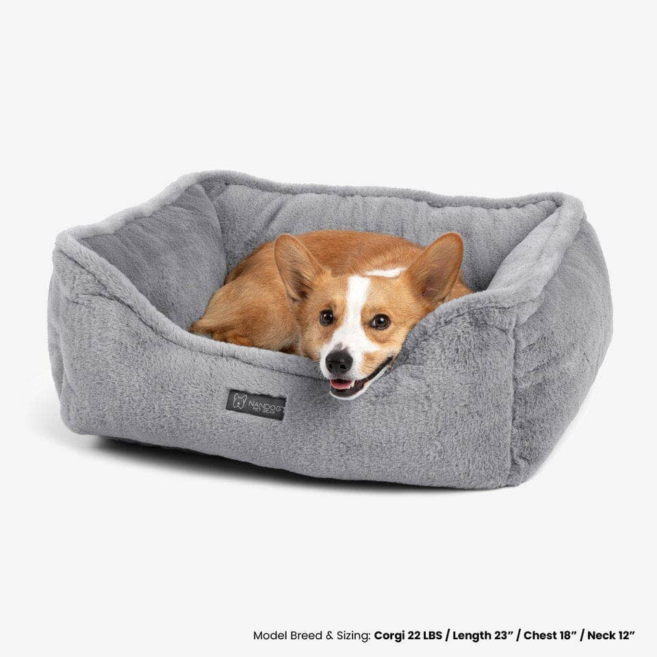 Nandog Pet Gear - The Super Cloud Bed in Pearl River Grey Image