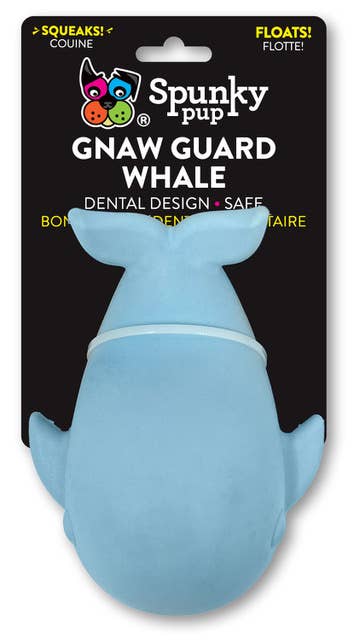 Spunky Pup - Gnaw Guard Foam Squeakers Whale Image
