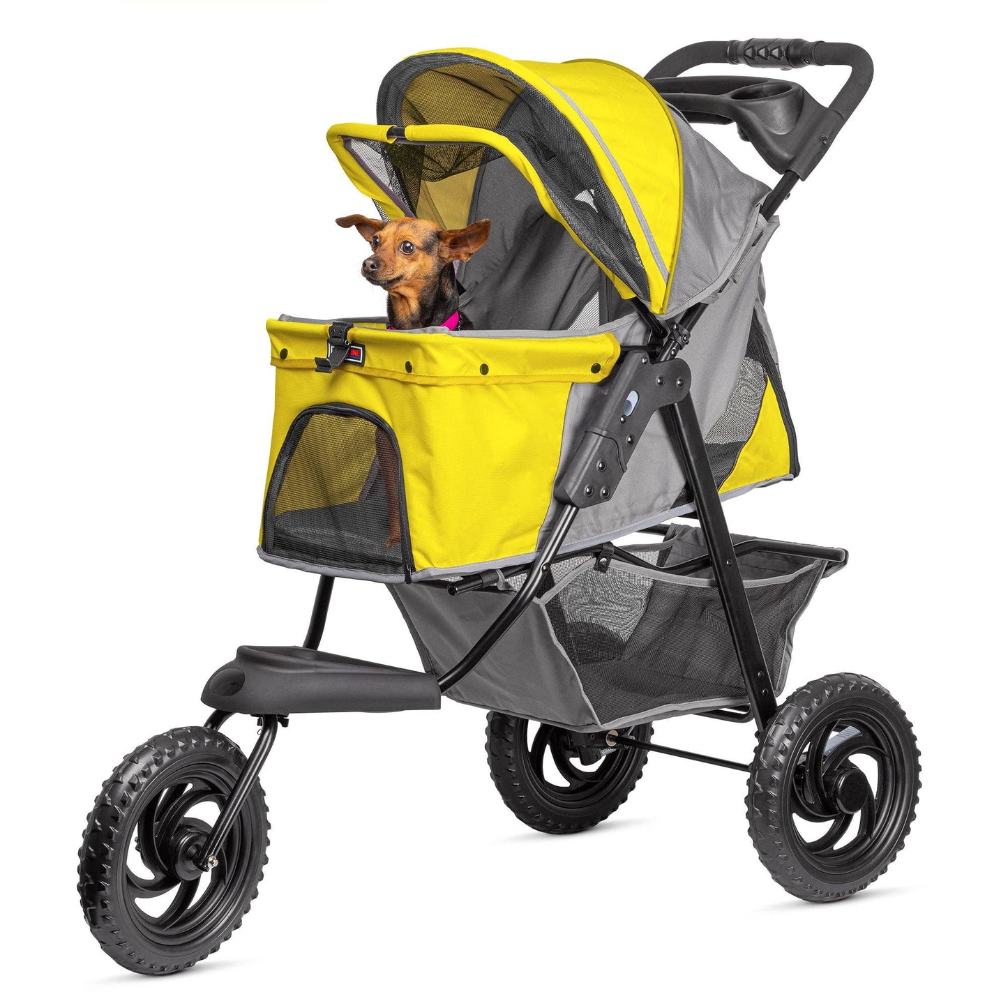 Dogline - TrailRunner Pet Stroller with 12" Mixed Terrain Rubber Tires Image