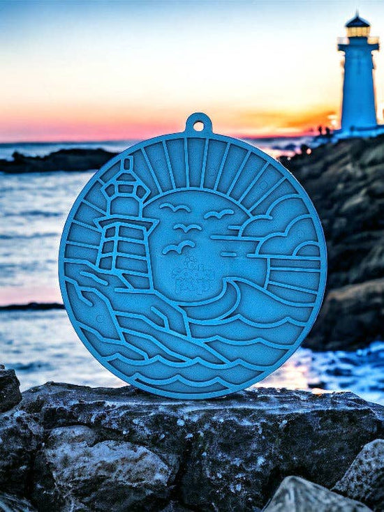 SodaPup Dog Toys - Lighthouse eMat Enrichment Lick Mat With Suction Cups Image