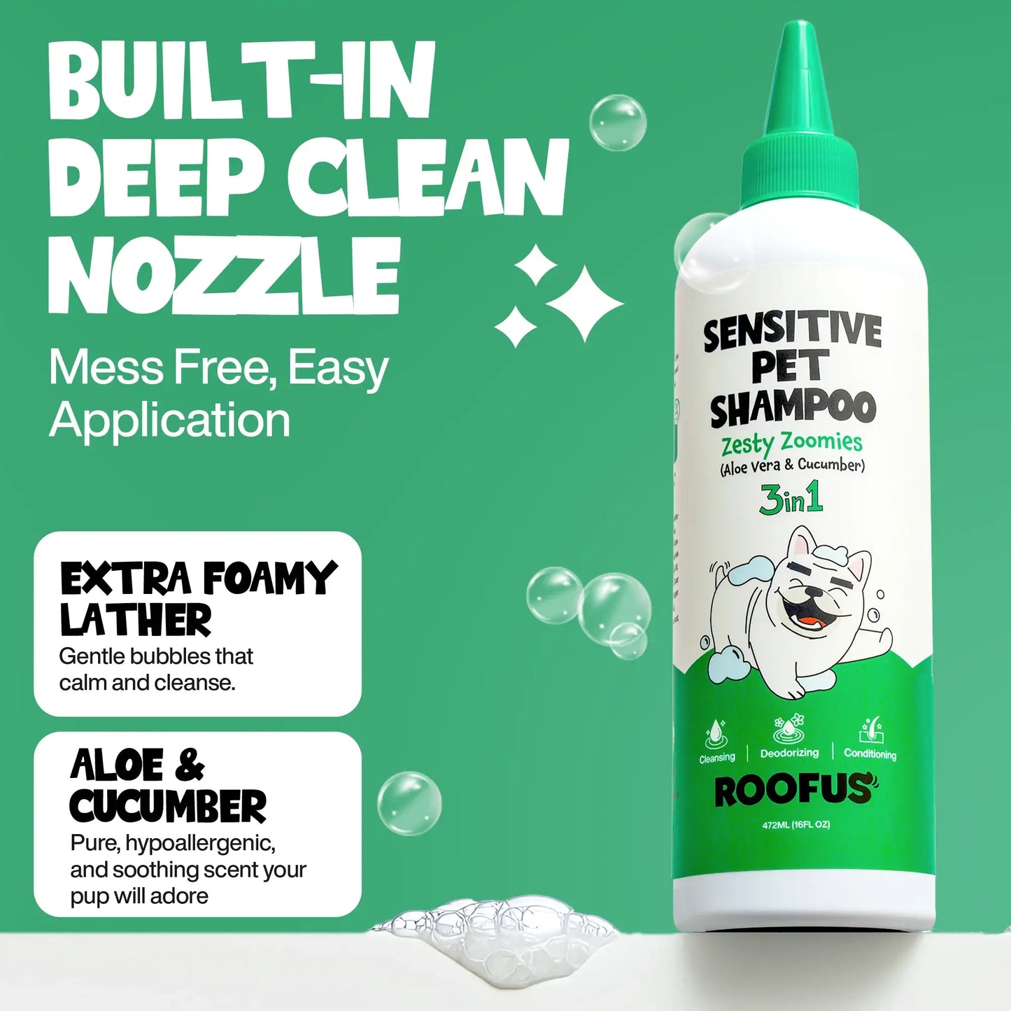 Roofus - Roofus Pet Shampoo - 1 Pack Image