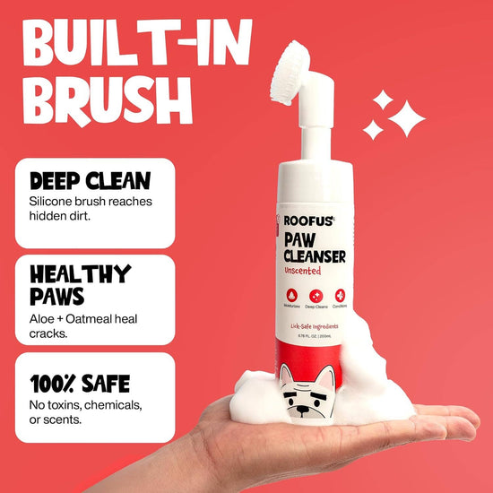 Roofus - Roofus - Foaming Paw Cleanser - Unscented - 1 Pack Image