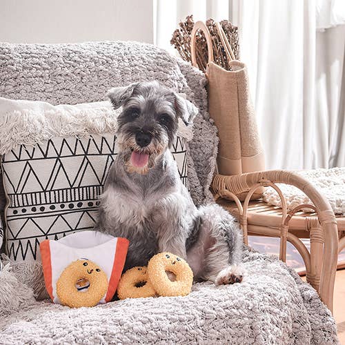 Hugsmart Products Inc - HugSmart Pet - Food Party | Onion Ring - Interactive Toy Image