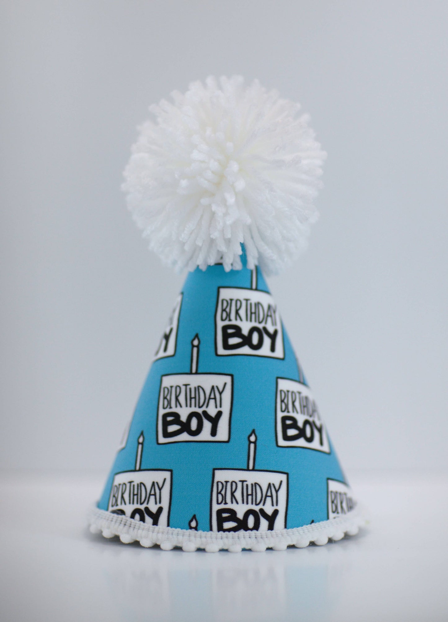 Pup Party Hats - Birthday Boy Black Ink Party Hat