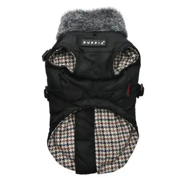 Puppia Donavan Winter Dog Coat Integrated Harness