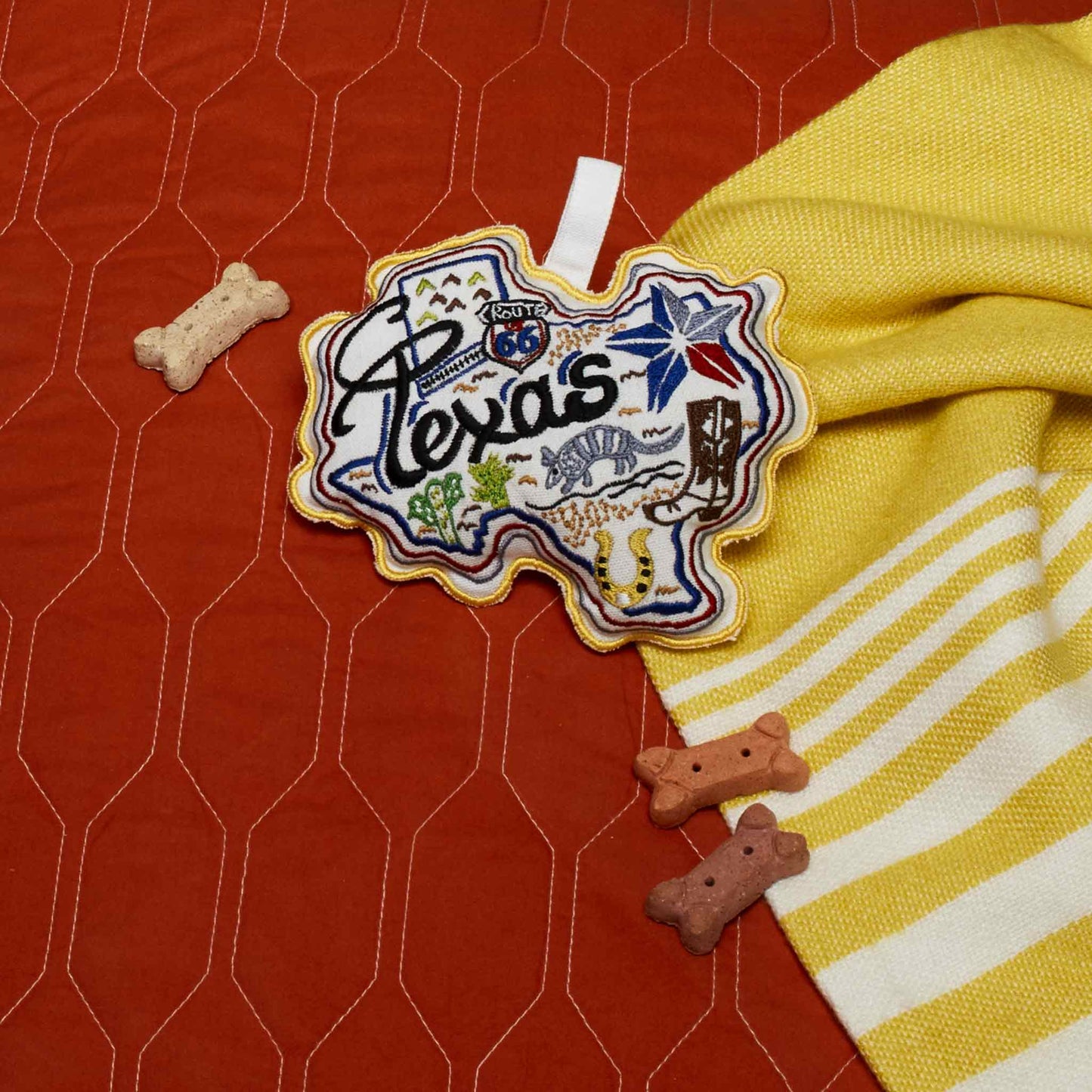 Ore’ Originals - Wish You Were Here Dog Toy | Texas Image