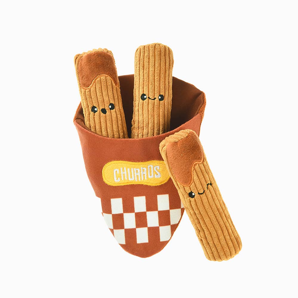 Hugsmart Products Inc - HugSmart Pet - Food Party | Churros - Interactive Toy Image