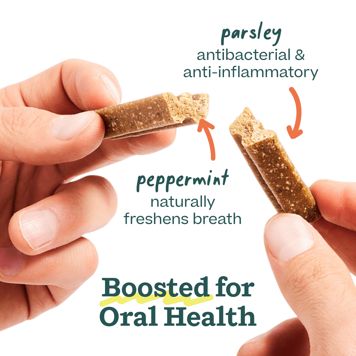 Woof - Bite n' Brush Dental Refills Chicken Image