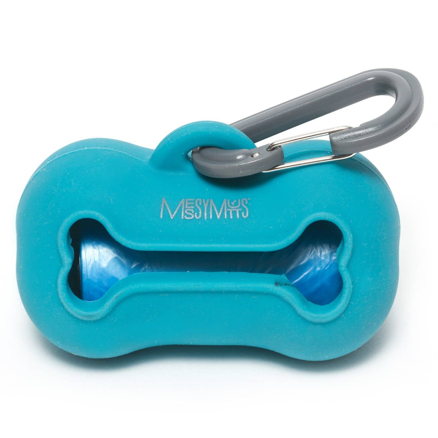 Messy Mutts Waste Bag Holder Blue Image