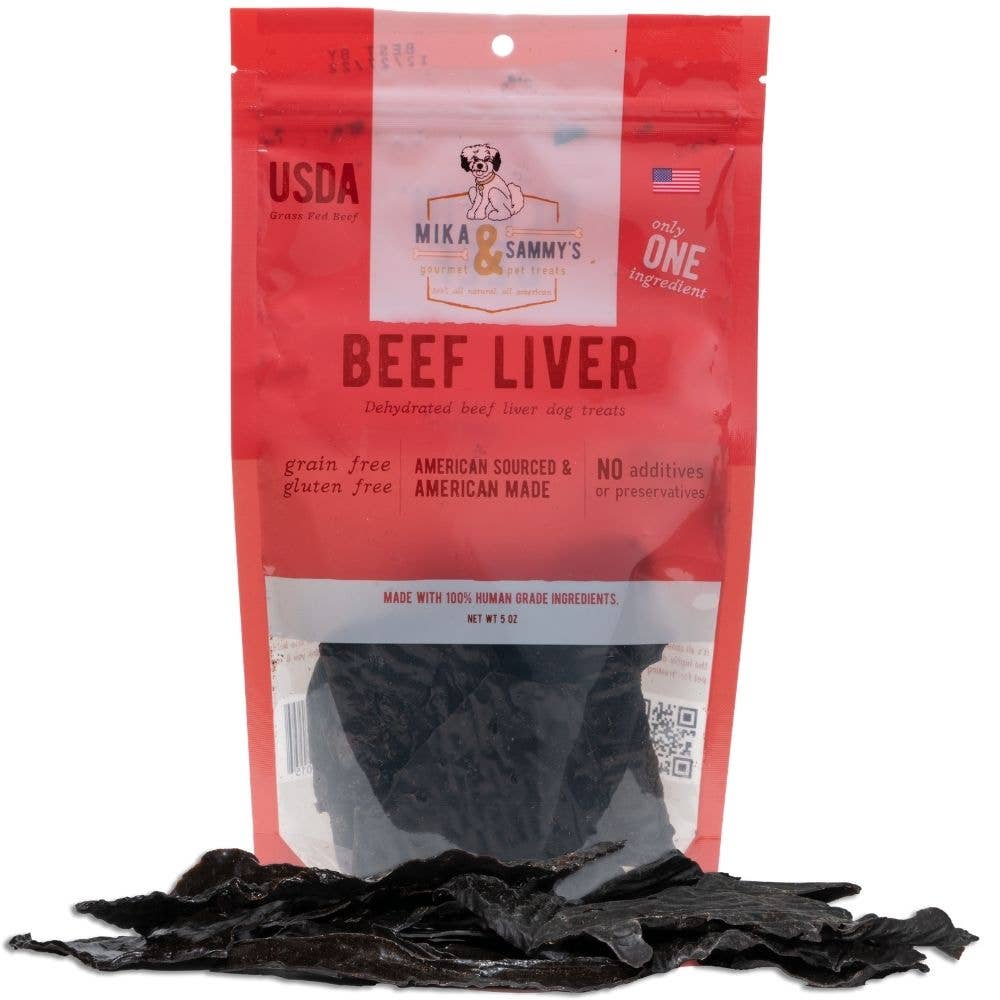 Mika and Sammy's Gourmet Pet Treats - Blazin' Beef aka Beef Liver Image